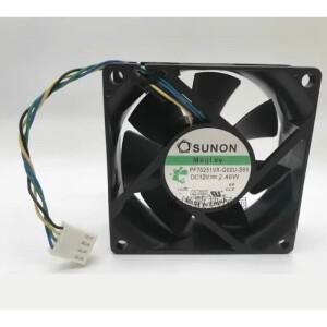 SUNON PF70251VX-Q02U-S99 CPU 선풍기 DC12V 2.46W 4 선 냉각 7025 70x70x25mm