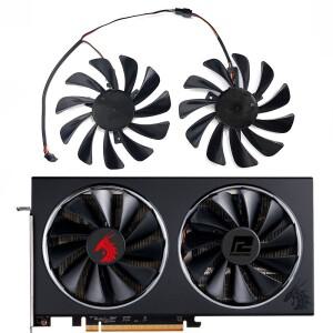 95MM CF1010U12S FDC10U12S9-C RX 5700 XT GPU 팬 PowerColor Red Dragon 그래픽 카드 냉각 팬용