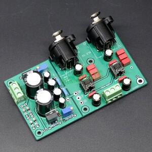 INA137PA 밸런스드-싱글 엔드 컨버터 보드 조정 전원 공급 장치가 있는 HiFi 전력 증폭기 DAC용 듀얼 채널