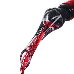 와인 통풍기 푸어러 프리미엄 에어레이팅 레드 디켄터 캡 스파우트 스토퍼 병 입 디스펜서