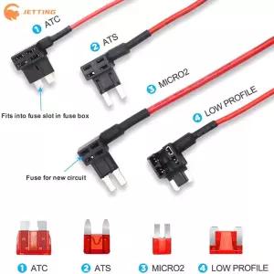 휴즈홀더 1개입 어댑터 APM 미니 마이크로 12V 차량용 퓨즈 박스 홀더 보험