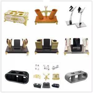 노래방 마이크홀더 탁상용 무선 스탠드 거치대 유선 고정형 데스크