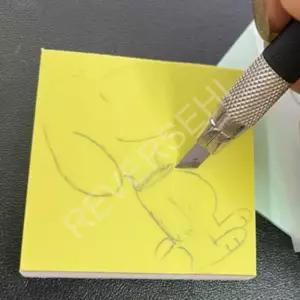 조각용 지우개 도장만들기 판화고무 정사각 소