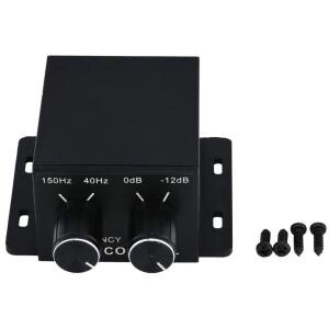 A12E-자동차 오디오 레귤레이터 앰프 베이스 서브우퍼 스테레오 이퀄라이저 컨트롤러 4 RCA