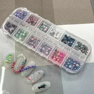 [골드스마일]레진아트 네일아트 꾸미기 파츠 세트 믹스펄