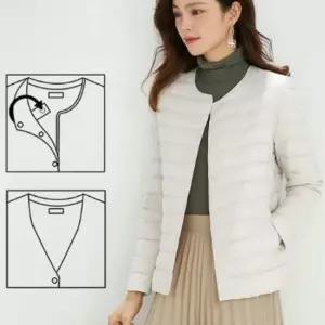 6컬러 여성용 오리털 경량 패딩 겨울 이너패딩 간절기