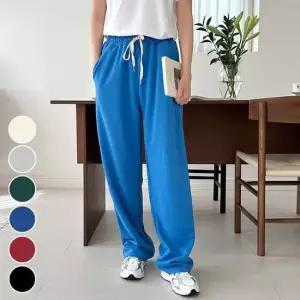 여자 트레이닝 와이드팬츠 길이선택가능 츄리닝바지