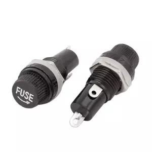 휴즈홀더 5x20mm 12mm 구멍용 250V10A 전기 스크류 캡 패널 퓨즈 홀더 상품