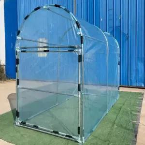 미니 온실 조립식 야외 비닐하우스 농막 옥상 정원 파이프 소형 하우스