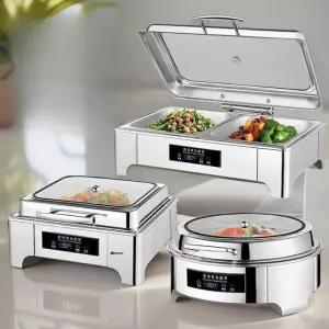 푸드워머 차핑디쉬 뷔페 워머 음식 호텔 보온 업소용 온열기 레스토랑