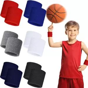 베메모 12개 네온 스웨트밴드 손목밴드 스포츠 러닝용 흡수성 대회