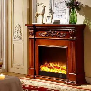거실 인테리어 LED 벽난로 별장 장식품 가짜불