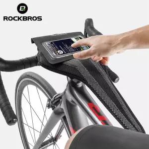 자전거로라 롤러 ROCKBROS 건조 MTB 도로 자전거 땀 커버 방지 트레이너 흡수 가드 스트랩 그물