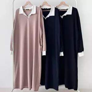 빅사이즈원피스 V527L604 화이트브이카라원피스 AR