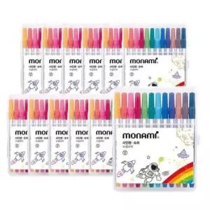 (모나미) 슈퍼 사인펜 12색 12세트X1갑 슈퍼 싸인펜