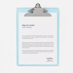 투명 2p세트 서류판 결재 오피스잇 클립보드 A4 집게