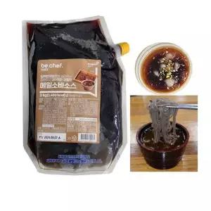 동원 메밀소바소스-2kgx1개 메밀소바소스 메밀장국 소바소스 가쓰오부시 메밀국수