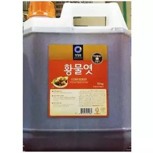 황물엿 대상 10kg x2개 조청 맥아 물엿 식자재 업소용 물엿 조청 황물엿 식재료 식자재