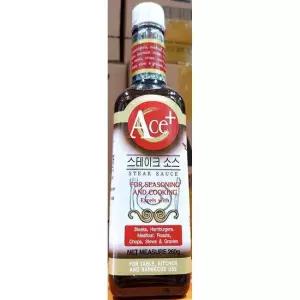 스테이크 소스 ACE 260g X12개 액상 소스 페이스트 소스 양념 스테이크양념 액상소스 소스류
