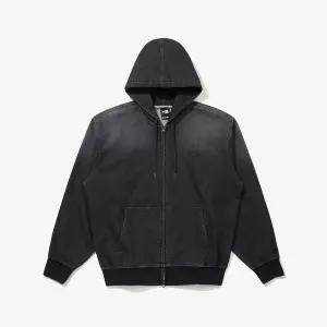 뉴에라 워시드 후드 스웨트 재킷 블랙 14954609