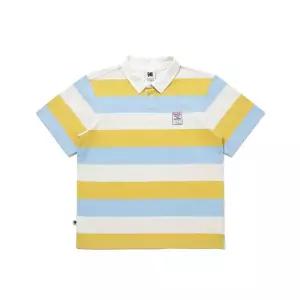 브랜드정품 코닥 KODAK 골드모먼트 스트라이프 럭비 카라 반팔 티셔츠 YELLOW 144469