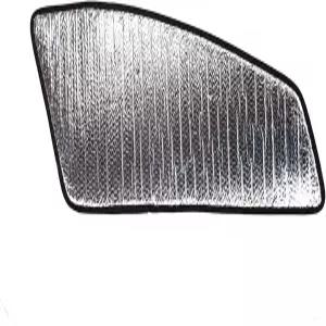 스바루 아웃백 SUV 용 커스텀 핏 자동차 반사 앞좌석 사이드 윈도우 선쉐이드 2종 세트