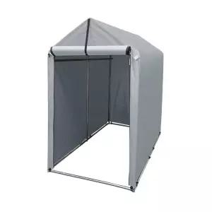 덮개 텐트 그레이 오토바이 방수 주차 차고 스쿠터