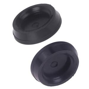 Aeropress 용 검정색 실리콘 고무 씰 플런저 캡 커피 부품 교체 메이커