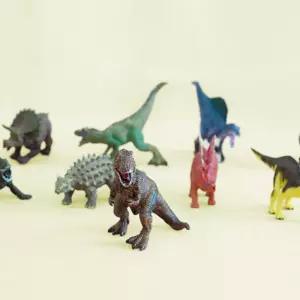 생생한 동물모형 카드 공룡 피규어 12종 교육 과학교실 장난잠 인형