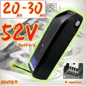 52V 하일롱 산악 자전거 리튬 배터리 20AH30AH 야외 스포츠 바이크 오토바이 18650 30A BMS