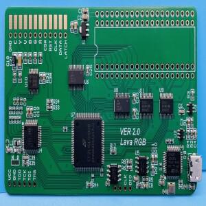 패미컴 NES AV 레트로 복고풍 엔틱 비디오 게임 액세서리 RGBFC FC NESRGB 라바 버전 2.0