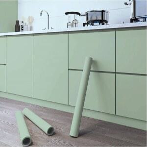 매트 솔리드 컬러 벽지 DIY 자체 접착 룸 장식 응접실 침실 TV 배경 벽 스티커 오래된 가구 방수 필름