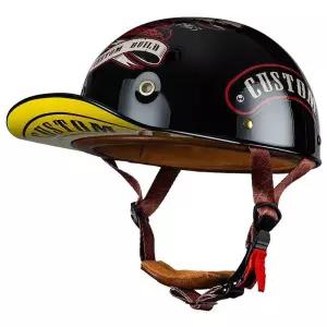 바이크 오토바이 할리 반모 블랙 남여 헬멧 스냅백헬멧