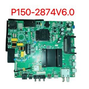 P150-2874V6.0 4K WiFi 네트워크 TV 마더보드 4 코어 1.5G+8G 180v--200v 480ma 작동 양호