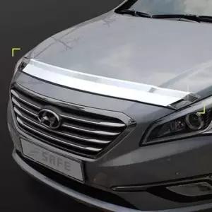 [CAR] 본넷 보호 몰딩 튜닝 장식 LF소나타 후드 가드 크롬 본넷가드
