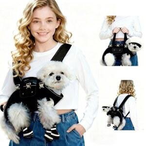 반려견용 티미에야 백팩 캐리어 패딩 스트랩 장애인 관절 부상 18 u201330파운