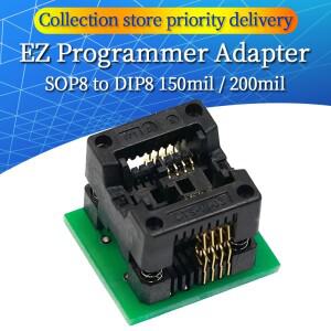 SOIC8 SOP8 to DIP8 EZ 프로그래머 어댑터 소켓 컨버터 모듈 150mil 200mil