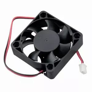 Gdstime-검정색 DC 12V 2 핀 50MM 5CM 50x50x15mm 5015 PC CPU VGA 방열판 냉각 냉각기 팬 10 피스