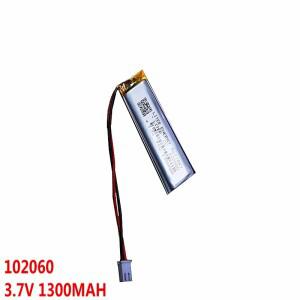 Jst ph 1.25 3.7V 103065 2500mAh 102060 헤드폰 타코그래프 mp3 mp4용 1300MAH 충전식 리튬 폴리머 이온