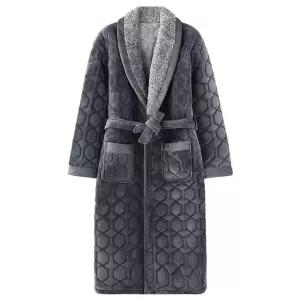 남성용 샤워가운 수면 빅사이즈 칠부 홈웨어 겨울 얼