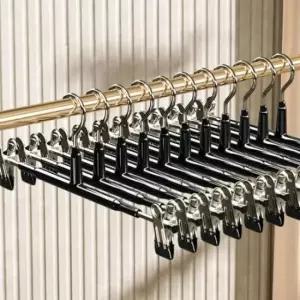 [생활] 바지걸이 집게 논슬립 옷걸이 바지 수납 정리대