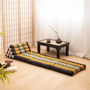 태국 삼각 쿠션 다다미 허리 인테리어 등받이 카페 패브릭