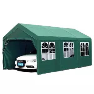 주차천막 캐노피 차고 야외 방수포 천막 주차장 천막