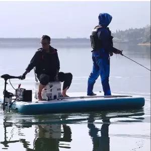 뗏목보트 좌대보트 미끄럼방지 낚시용 휴대용 접이식 보트낚시 플랫폼