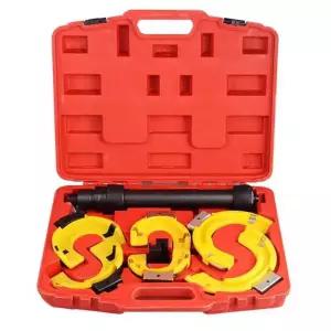 자동차 스프링 압축기 세트 쇼바 완충기 분해 탈착기 차량