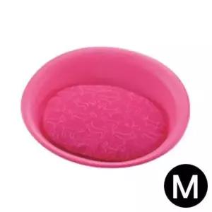 [반려] 강아지 방석 타원형 핑크 M 소형견휴식 거실휴식존