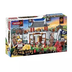 OXFORD 어린이 선물 공성대전에서 승리하는 영웅 광개토 대왕 장난감 블록 학습교재 수업교구