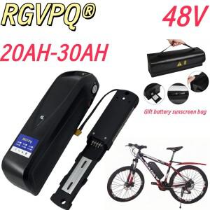 공기 운송용 48V20AH 4핀 베이스 18650 리튬 배터리 안전 잠금 가이드 레일 내장 BMS 500W/750W/1000W 모터