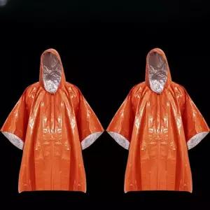 알루미늄우비 휴대용 방수 은박 생존 담요 방한 캠핑 등산 비상용 보온