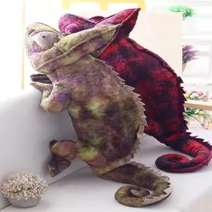 카멜레온인형 대형 도마뱀인형 도룡뇽 변색 봉제인형 선물 쿠션